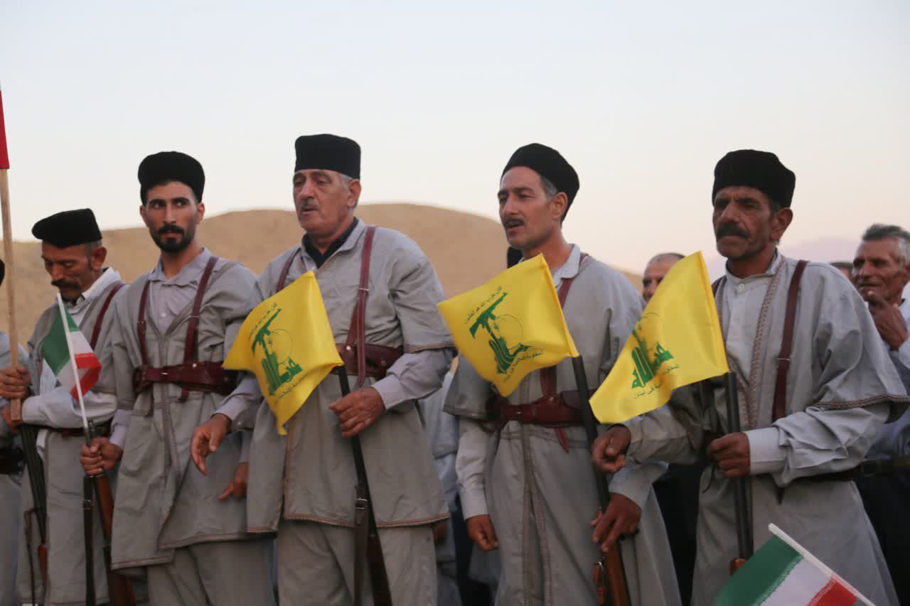 نمایش اقتدار یگان رزم عشایر در روستای بالقشلاقی شهرستان اهر