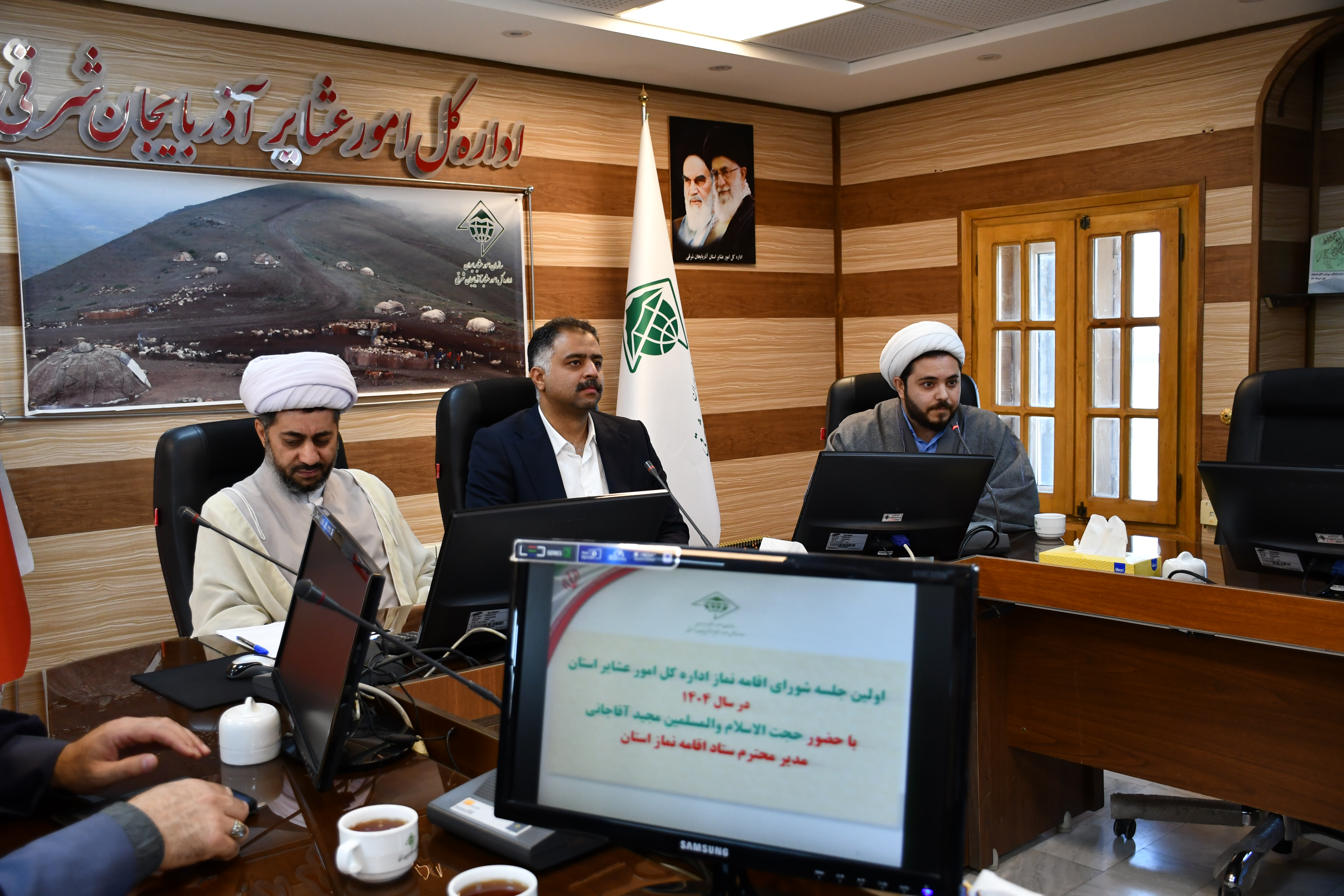 برگزاری اولین جلسه شورای اقامه نماز اداره کل امور عشایر آذربایجان شرقی در سال ۱۴۰۴