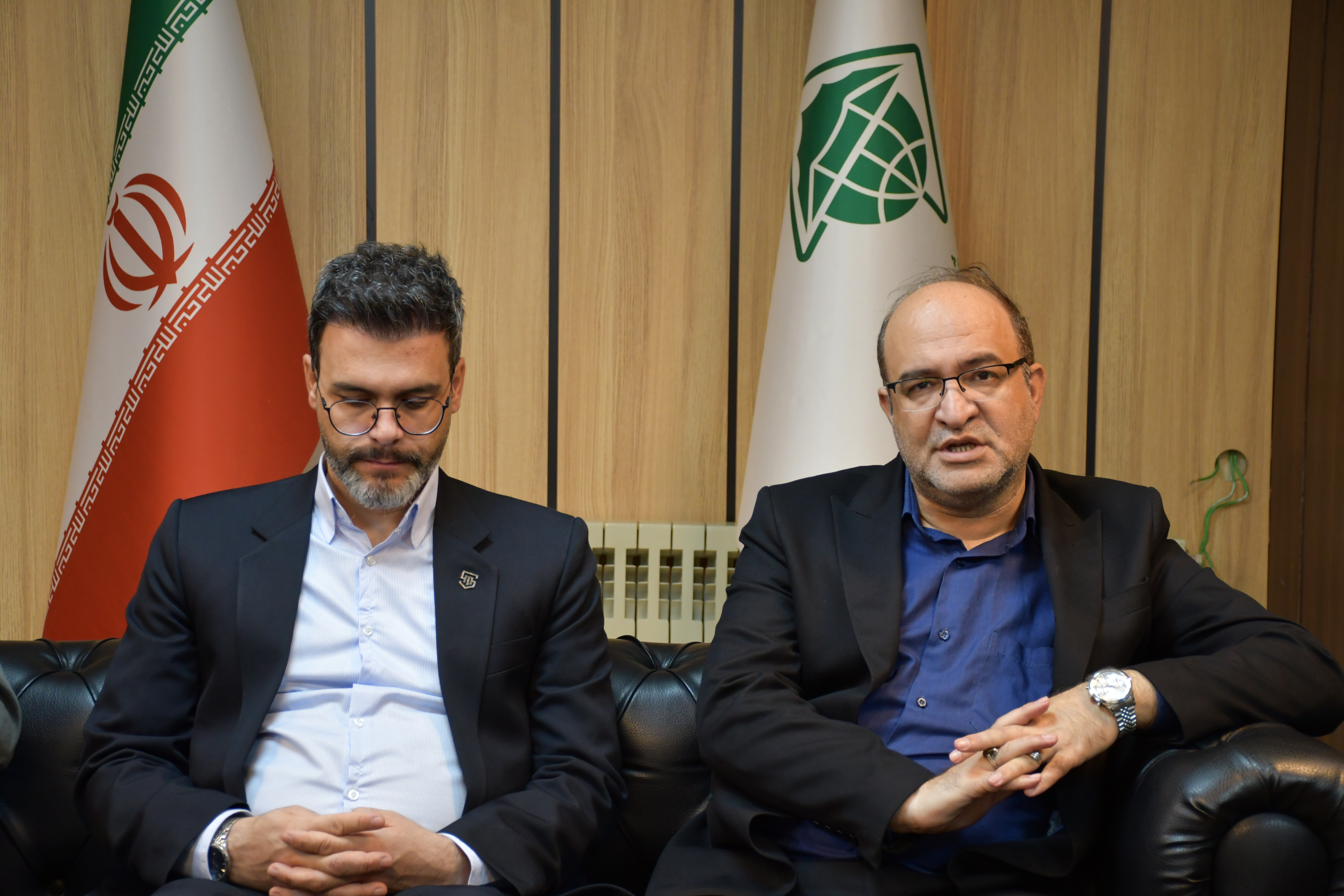 دیدار مدیرکل کتابخانه‌های عمومی با مدیرکل امور عشایر آذربایجان‌شرقی 