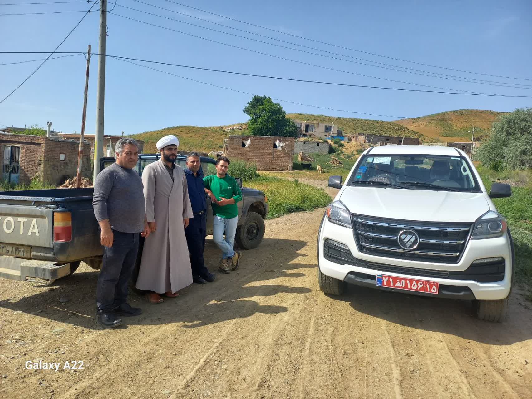 جمع آوری زکات پنیر از دامداران عشایر