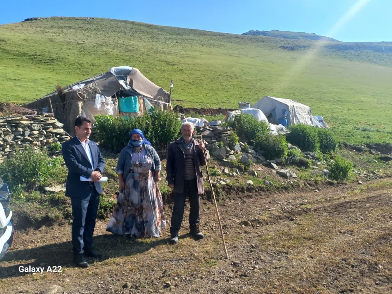 بازدید میدانی از راه‌های دسترسی  عشایری کلیبر