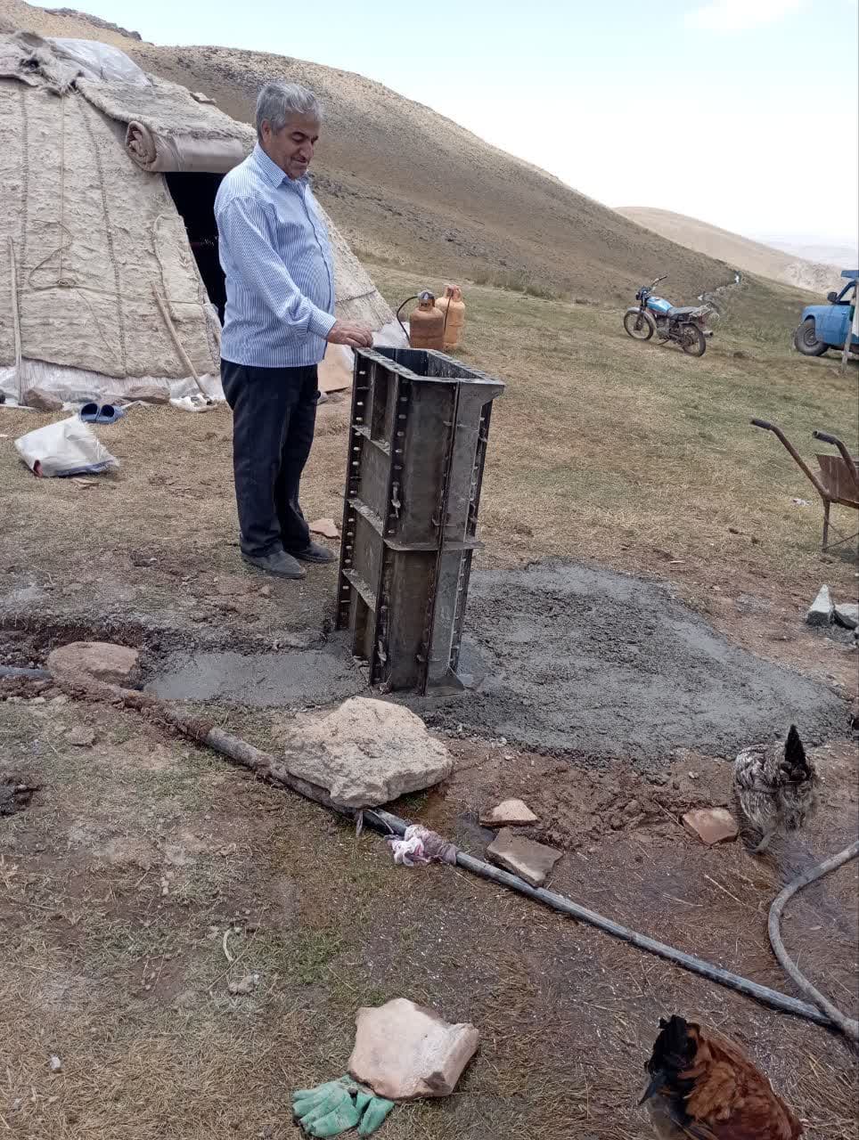 عملیات بهسازی چشمه‌ها و لوله‌گذاری در ییلاقات شهرستان سراب آغاز شد