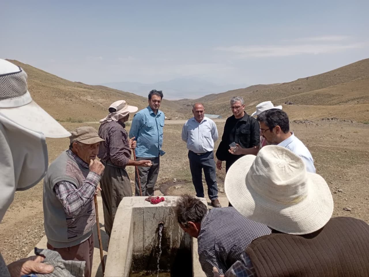 بازدید معاون امور زیربنایی اداره کل امور عشایر از مناطق ییلاقی بزقوش