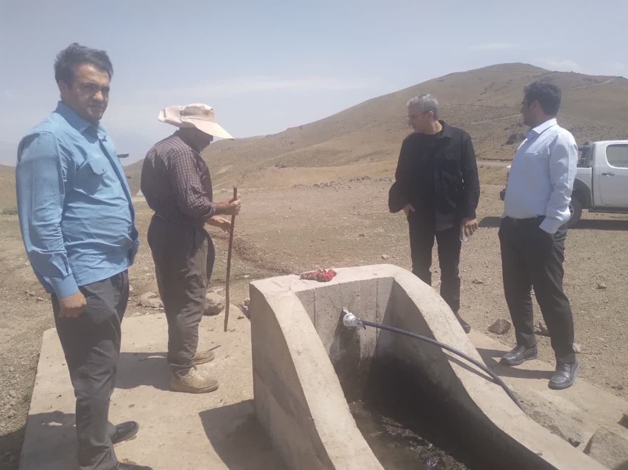 بازدید معاون امور زیربنایی اداره کل امور عشایر از مناطق ییلاقی بزقوش