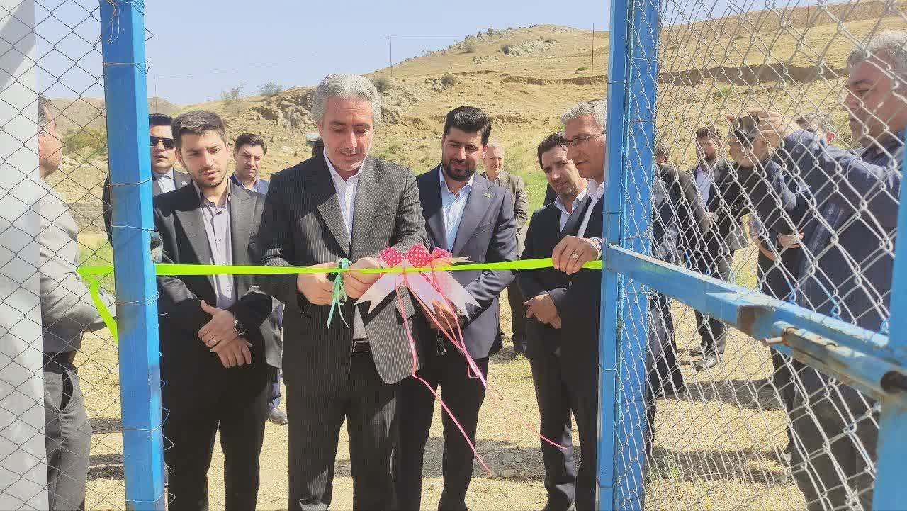 افتتاح طرح آبرسانی به قشلاق ددع‌لو و پل بتنی حیدرکانلو در خداآفرین