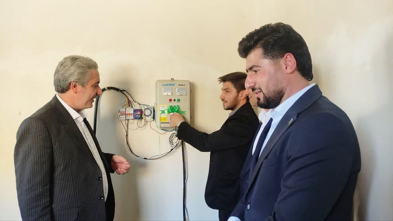 افتتاح طرح آبرسانی به قشلاق ددع‌لو و پل بتنی حیدرکانلو در خداآفرین