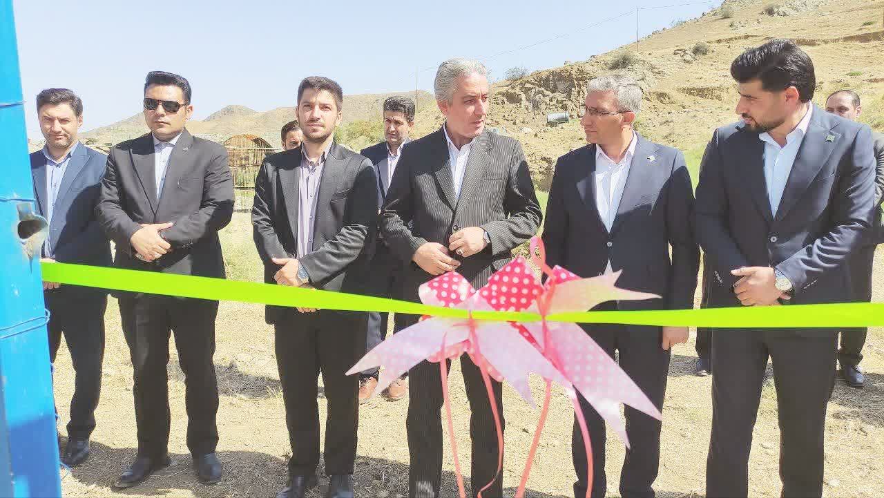 افتتاح طرح آبرسانی به قشلاق ددع‌لو و پل بتنی حیدرکانلو در خداآفرین