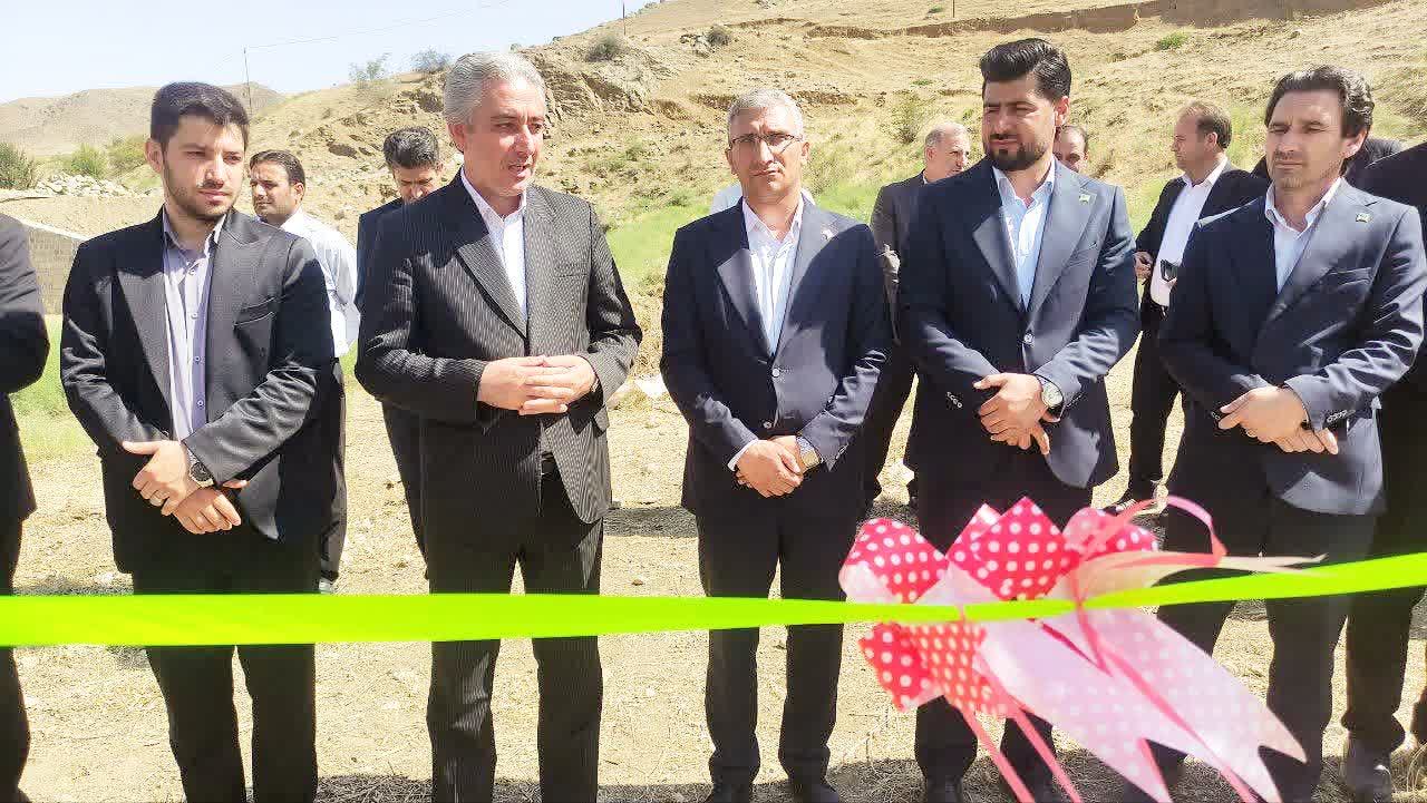 افتتاح طرح آبرسانی به قشلاق ددع‌لو و پل بتنی حیدرکانلو در خداآفرین