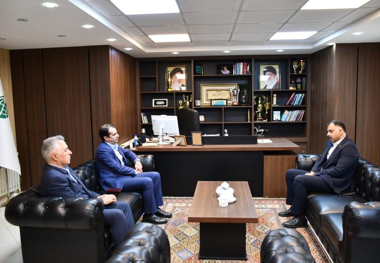 دیدار مدیرکل دامپزشکی آذربایجان‌شرقی با مدیرکل امور عشایر استان