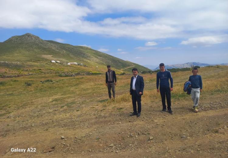 بازدید میدانی از راه‌های دسترسی  عشایری کلیبر