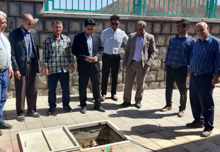 بازدید بخشدار مرکزی میانه از روستاهای حلاج سفلی و علیا