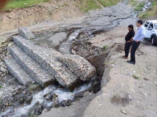 سیل در مناطق عشایری شهرستان اهر