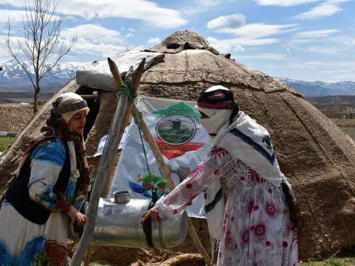 گزارش تصویری/بازدید از نوروزگاه عشایری اهر