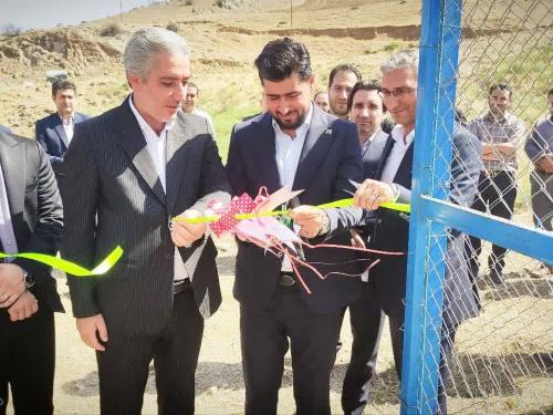 افتتاح طرح آبرسانی به قشلاق ددع‌لو و پل بتنی حیدرکانلو در خداآفرین